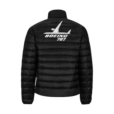 BOEING - 787 Men's Stand Collar Padded Jacket e-joyer